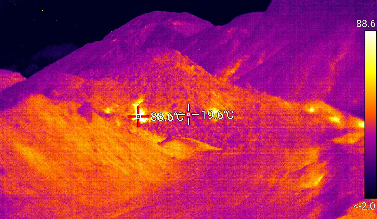 Инфракрасная термография применяется для профилактики лесных пожаров